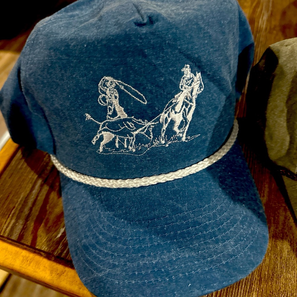 BRAND NEW denim trucker hat